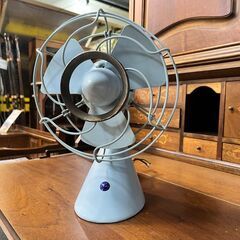 駿河電気工業　卓上扇風機ホームペット　昭和レトロ　アンティーク　当時物 昭和レトロ】卓上扇風機 ZX308B 昭和家電 アンティーク - メルカリ