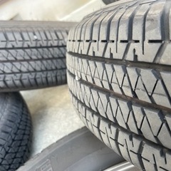 スズキ ジムニー用 純正タイヤアルミセットの画像