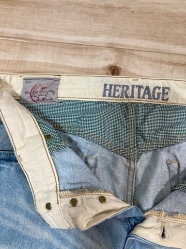 HERITAGE ヘリテージ ダメージ ジーンズ サイズ32