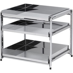 川口工器　燕三条　シンク下収納ラック　スライドラックの画像