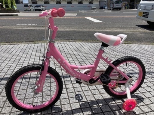 【16インチ子供車】美品❗️未使用❗️補助輪付　若林自転車　唐崎店　SALE❗️