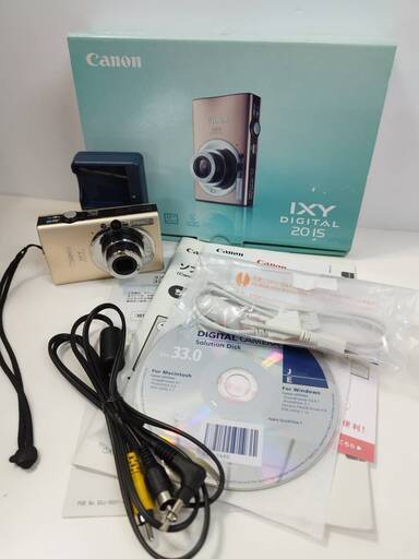 【動作品】Canon IXY DIGITAL 20 IS デジタルカメラ