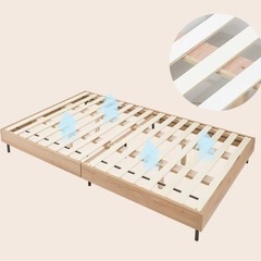 家具 ベッド セミダブルベッド、マットレスの画像