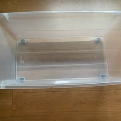 無料⭐︎キャスター付き収納ケース大の画像