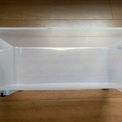 無料⭐︎キャスター付き収納ケース大の画像