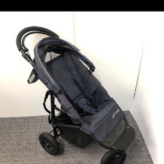 エアバギー ココブレーキ Airbuggy coco ベビーカー　ネイビーの画像
