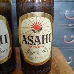 昭和レトロ　アサヒビール　空瓶の画像