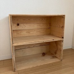 りんご箱　木箱 DIY インテリア