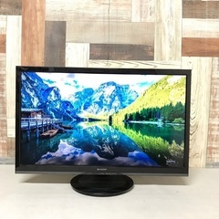 即日受渡❣️SHARP  AQUOS 24型薄型TV   HDMI×2端子USB端子付10500円