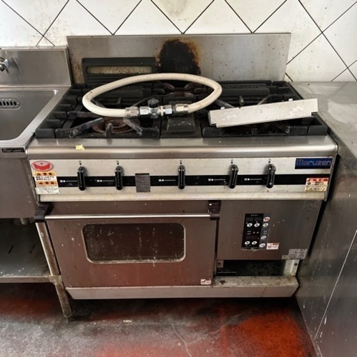 値下げしました！マルゼン パワークックガスレンジ