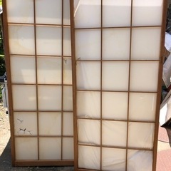 障子建具(3枚)差し上げます