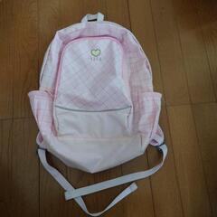 ELLEピンクリュック靴/バッグ バッグ