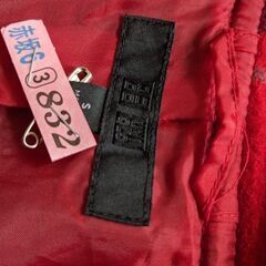 Uniqlo S size red coat in good condition の画像