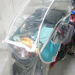 自転車用 子供前乗せ用 レインカバー 