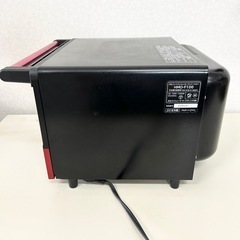【配送無料】日立 コンベクション オーブントースター 1,300W 4枚焼き 遠赤ヒーター ノンフライ調理 HMO-F100 R レッド 2018年製の画像