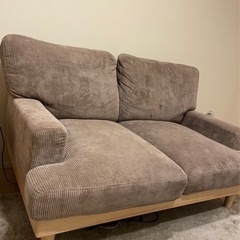 コーデュロイソファ フェリーチェ　家具 ソファ 2人掛けソファ