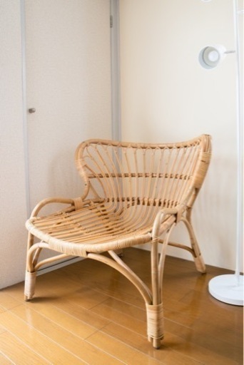 ヴァーグ イージーチェア ラタン 椅子