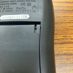 測定器 電圧 電流 周波数 コンデンサ容量 デジタル マルチメータの画像