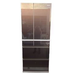 【決まりました】※福岡市無料配達※【美品】Panasonic ノンフロン冷凍冷蔵庫 608L NR-F611XPV-T  2016年製