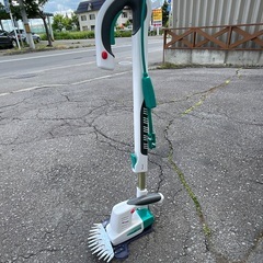電動芝刈り機 ムサシ PG−160 動作確認済み！ 伸縮式 アタッチメントで手持ちにも出来ます！の画像