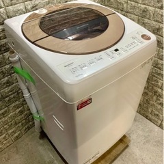 ★3ヶ月保証付き★2020年★シャープ★ES-GV10E-T★10kg★S-961