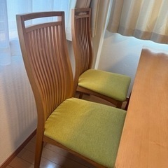 ダイニングテーブルセット　4人掛けの画像