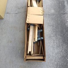 天体望遠鏡　完動品　台座つき　木箱いりの画像