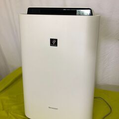 2023年製 シャープ 加湿 空気清浄機 プラズマクラスター 7000 23畳 ホワイト KC-N50-W 約2.5L 加湿量500mL 
