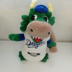 中日ドラゴンズ　公式ファンクラブ　ぬいぐるみ　タグ付き