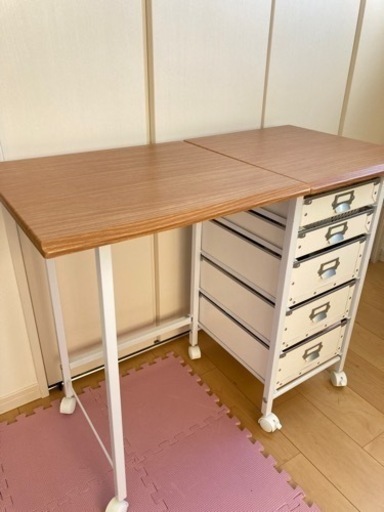 家具 オフィス用家具 机　ミシン台　折りたたみ机