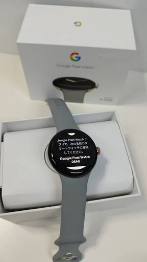 【動作品】Google Pixel Watch/第1世代/初代/GQF4C/スマートウォッチ