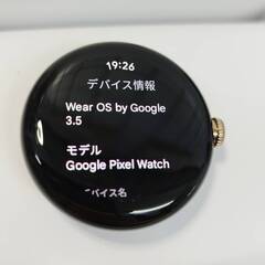 【動作品】Google Pixel Watch/第1世代/初代/GQF4C/スマートウォッチの画像