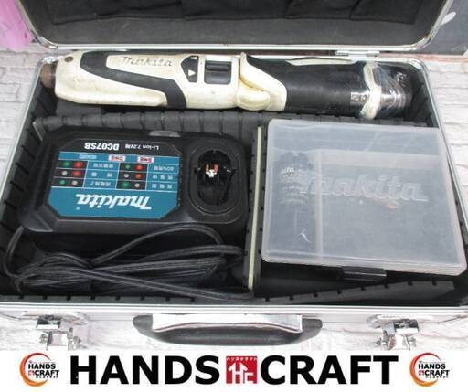 マキタ　makita　TD021D　ペンインパクトドライバ　中古品　バッテリ7.2V二個/充電器/ケース付き　【ハンズクラフト宜野湾店】