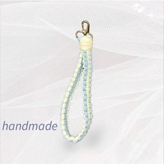 ハンドメイド 手作り 携帯ストラップ キーホルダー 花 キーリン...