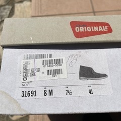 Clarks クラークス　デザートブーツ　ブラック　靴/バッグ 靴 ブーツの画像