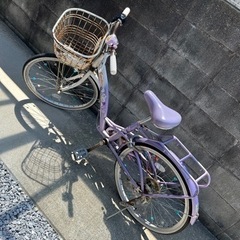 女の子　自転車　22インチの画像