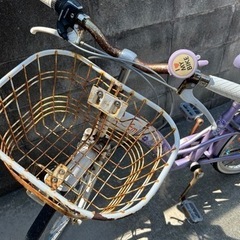 女の子　自転車　22インチの画像