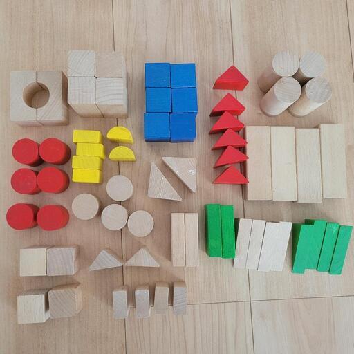 Traditional Unit Blocks トラディショナルつみき Traditional Unit Blocks 積み木 - メルカリ