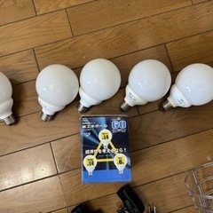 白熱灯、コード付きソケットの画像