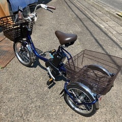 電動アシスト3輪自転車⭐︎新品同様値下げしました。