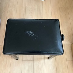 無料　/ 椅子　チェア　ピアノ用　黒の画像