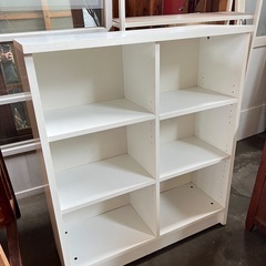 北欧BOOKシェルフ　中古　ホワイト