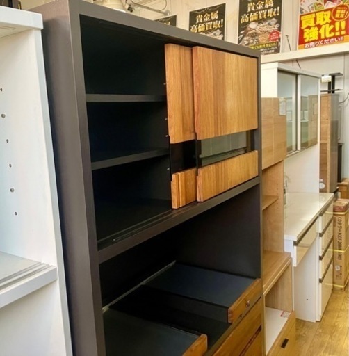 ?モダン北欧スタイル?川口家具 レンジボード NO.995