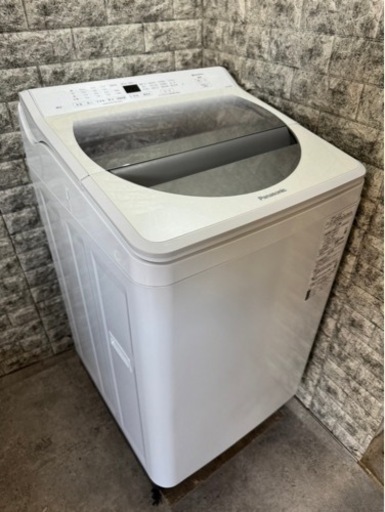 大阪送料無料★3ヶ月保証付き★洗濯機★2019年★パナソニック★NA-FA80H7★8kg★S-977