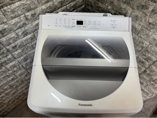 大阪送料無料★3ヶ月保証付き★洗濯機★2019年★パナソニック★NA-FA80H7★8kg★S-977