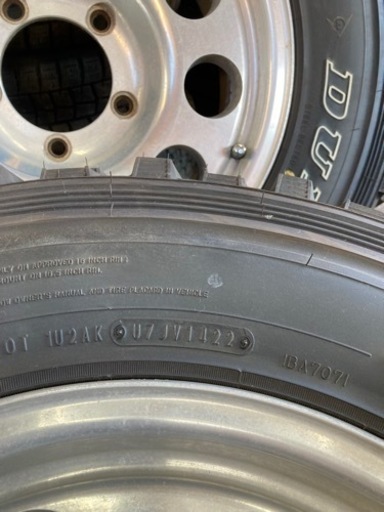 225/75R16 マッドタイヤ&ホイールセット　ジムニーJA11 JB23など　9.5分山イボ付