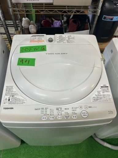 早い者勝ち大セール‼️‼️＋ご来店時、ガンお値引き‼️TOSHIBA(東芝) 2015年製 4.2kg 洗濯機
