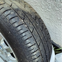 ②【BMW】車のパーツ タイヤ、ホイール４つセットの画像