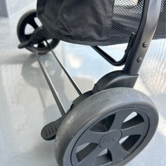 ⭐️値下げ⭐️☆美品☆大型折畳みベビーカートレー グズリなし EVAダブルタイヤ 積載25kg 子供用品 ベビー用品 ベビーカー、バギーの画像