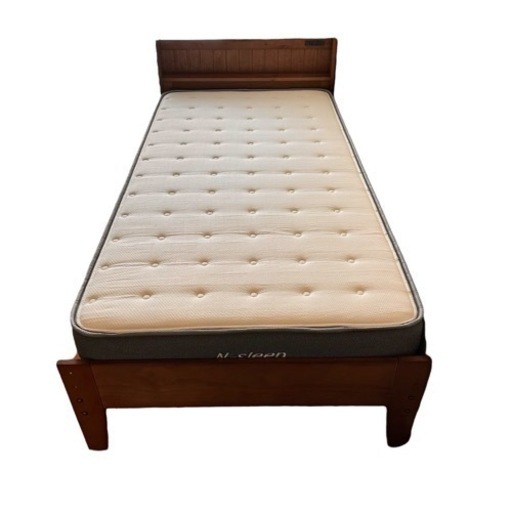 売約済み　シングルベッド マットレス付き 家具 ニトリ A05037